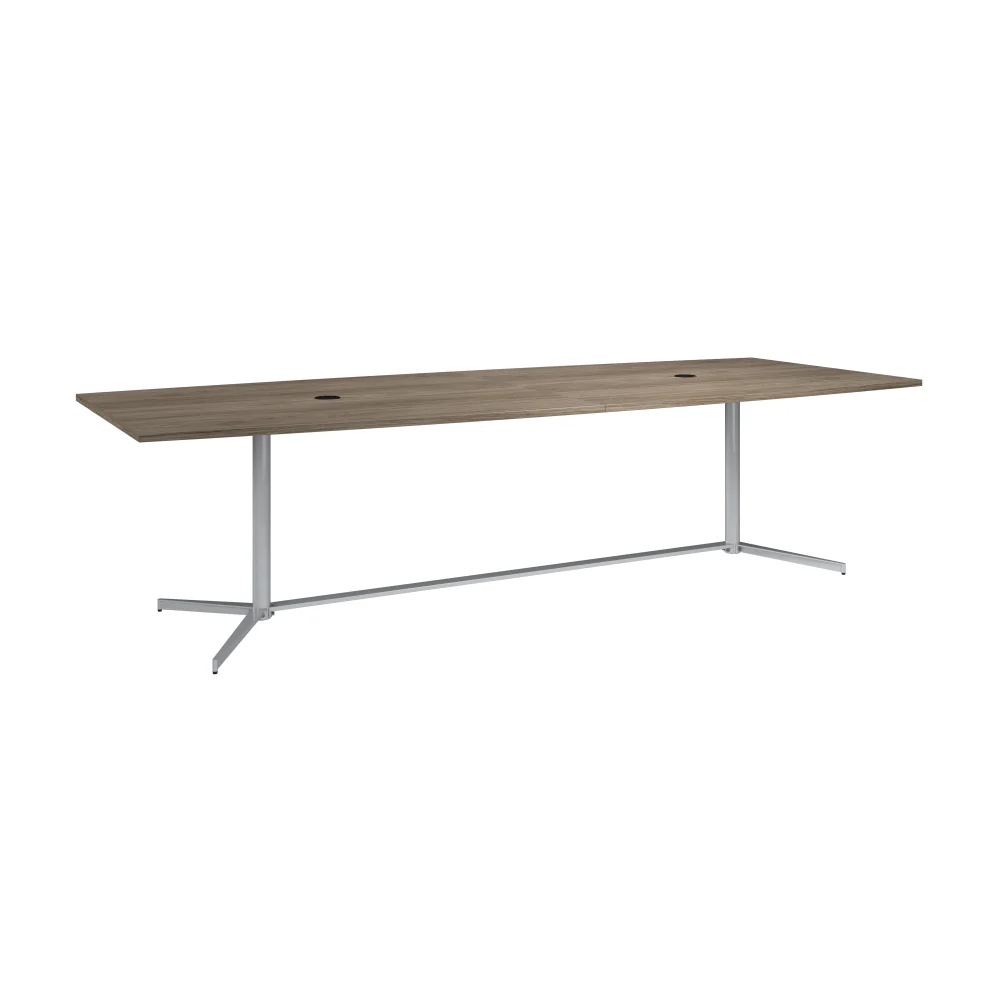 120-inch Office Conference Table with Metal Base - Image 16