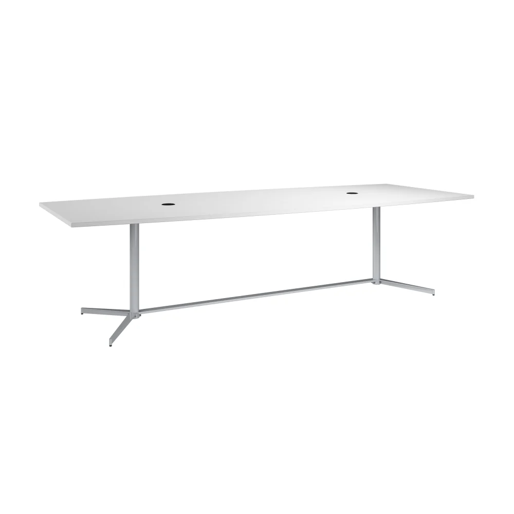 120-inch Office Conference Table with Metal Base - Image 6