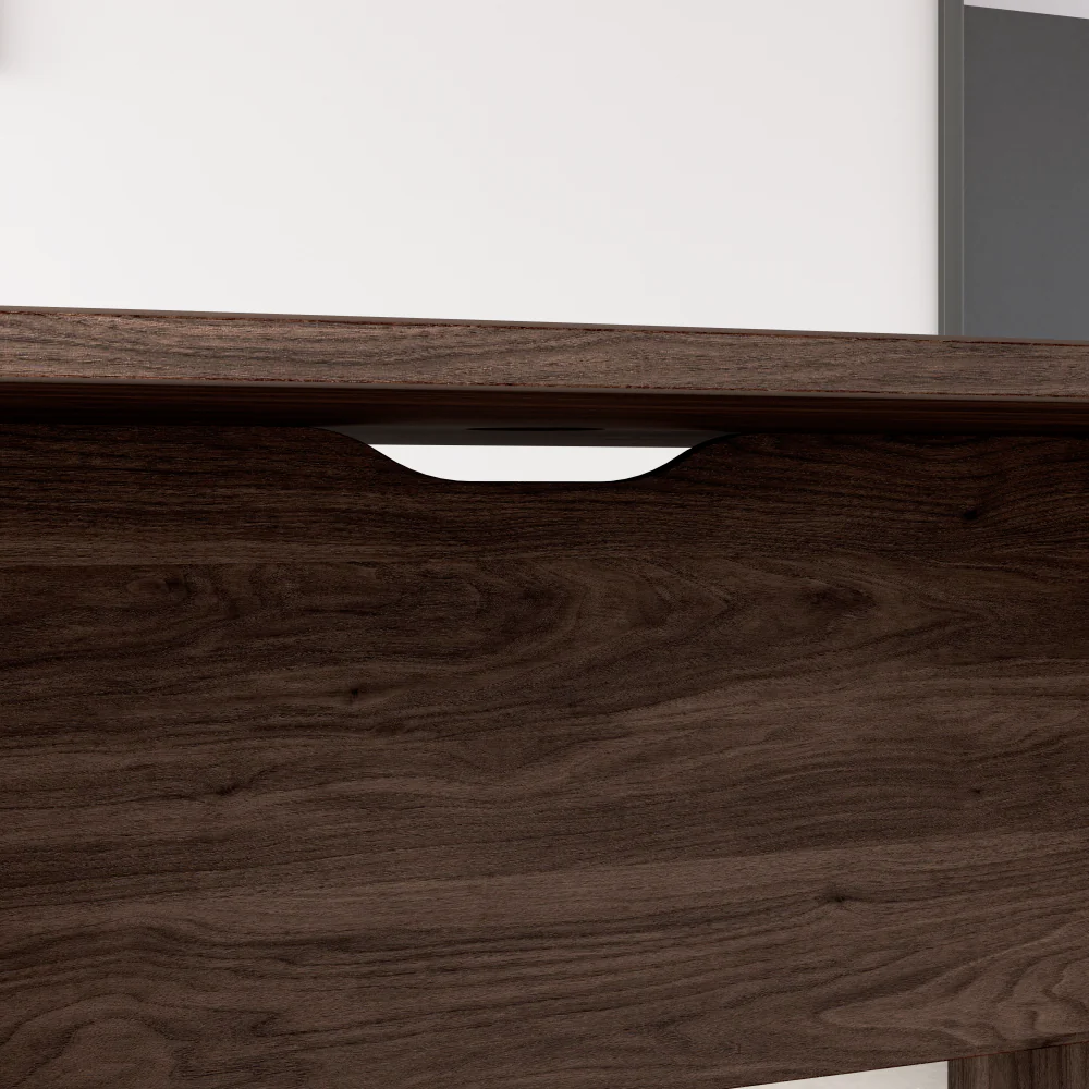 120-inch Office Conference Table with Wood Base - Image 11