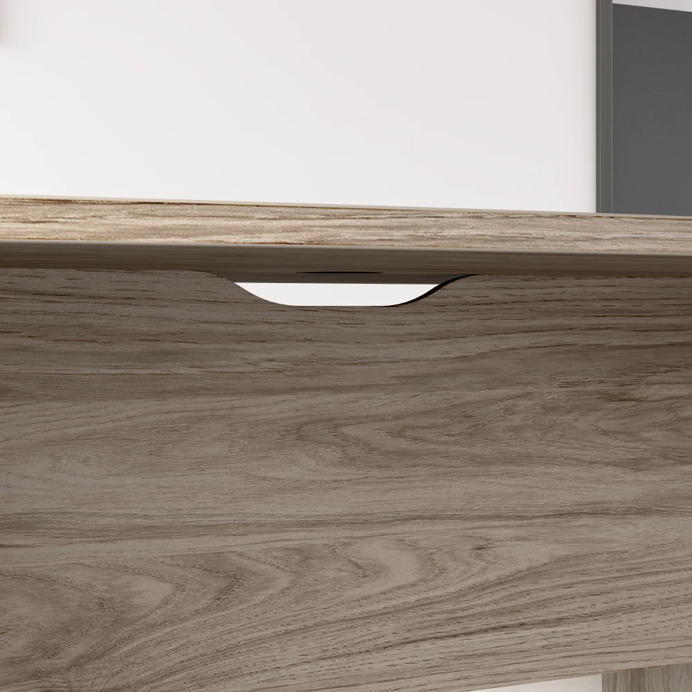 120-inch Office Conference Table with Wood Base - Image 5