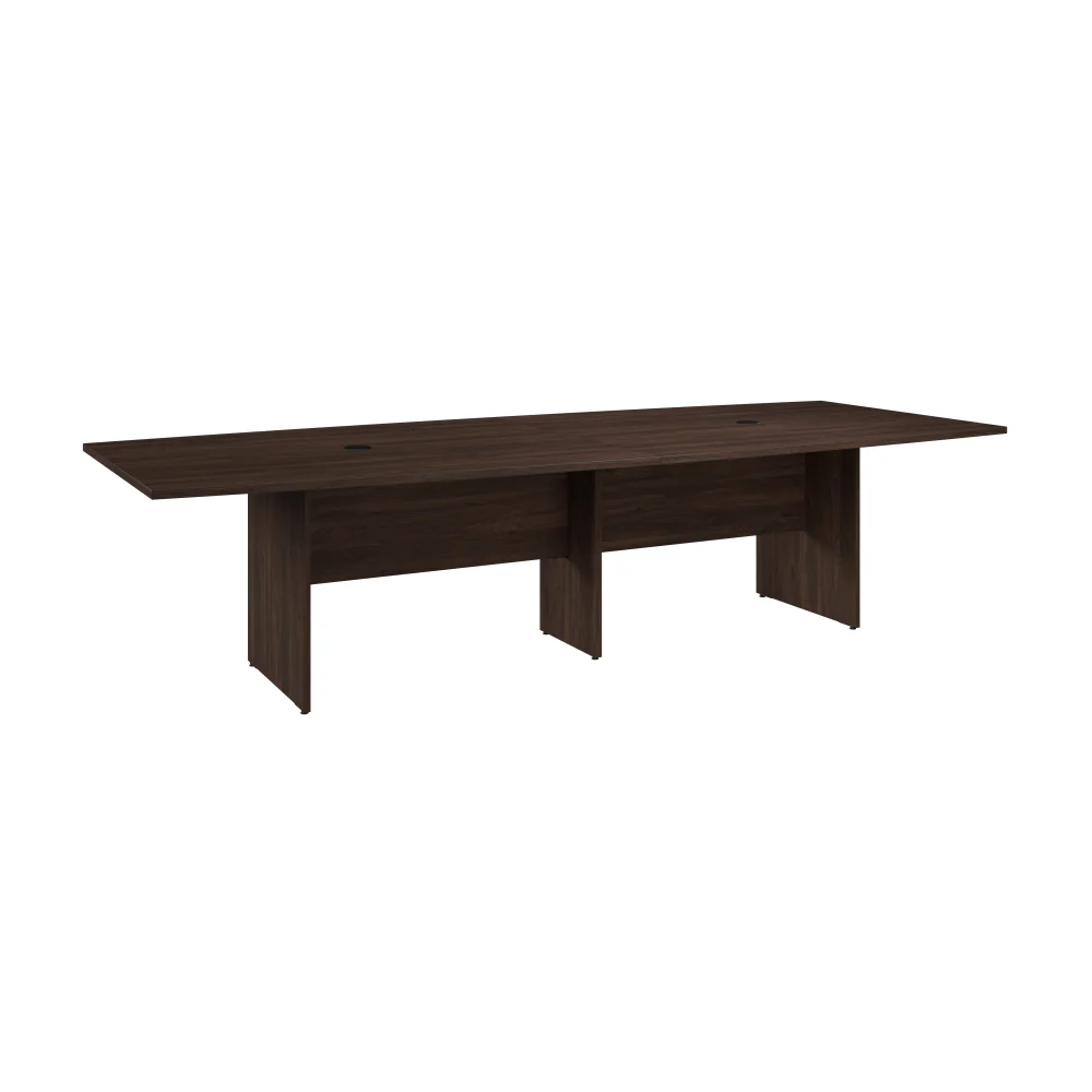 120-inch Office Conference Table with Wood Base - Image 7