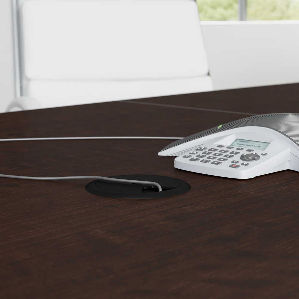 120-inch Office Conference Table with Wood Base - Image 10