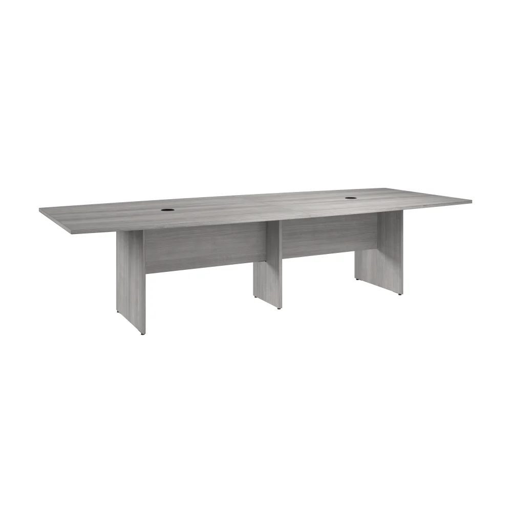120-inch Office Conference Table with Wood Base - Image 13