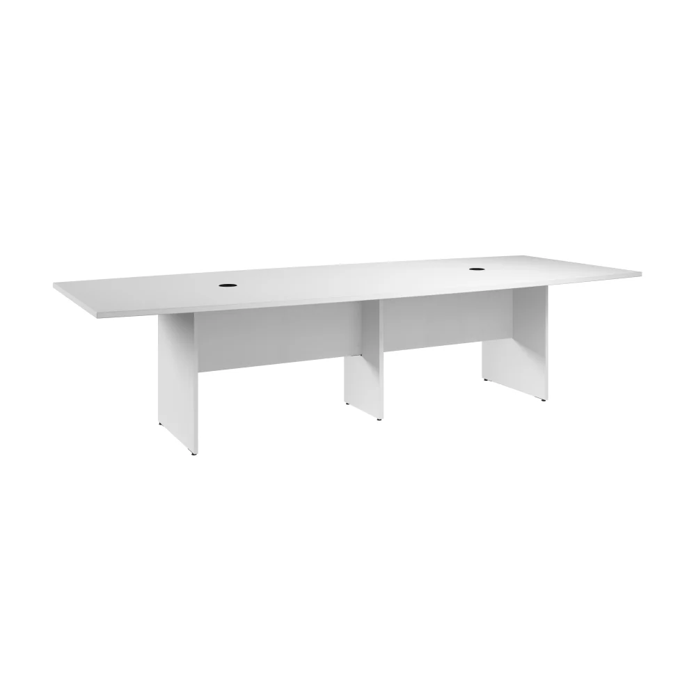 120-inch Office Conference Table with Wood Base - Image 19