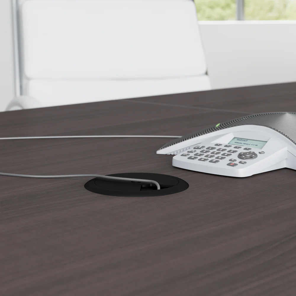 120-inch Office Conference Table with Wood Base - Image 28