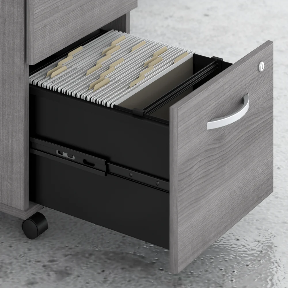 Studio A 2 Drawer Mobile File Cabinet - Assembled - Image 13