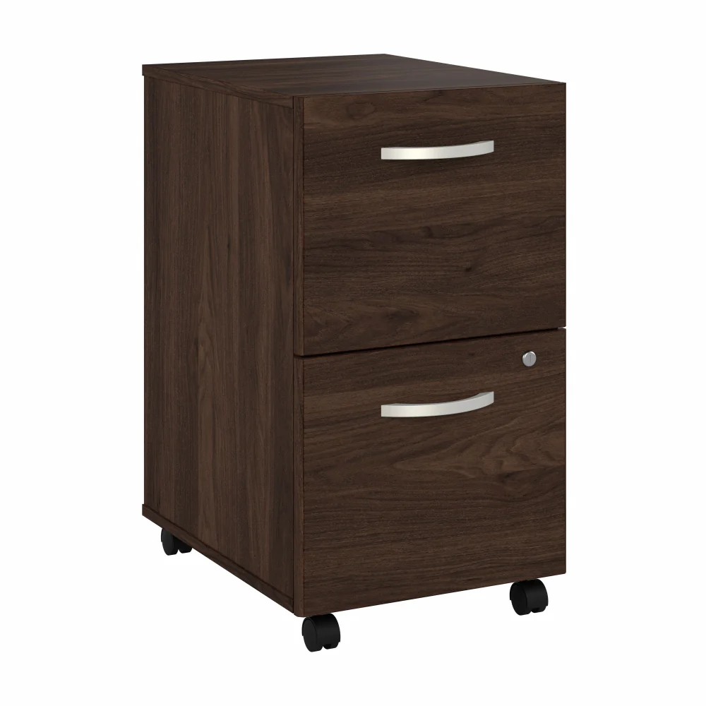 Hybrid 2 Drawer Mobile File Cabinet - Assembled - Image 23