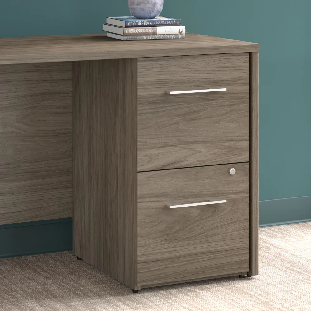 Office 500 16W 2 Drawer File Cabinet - Assembled - Image 8
