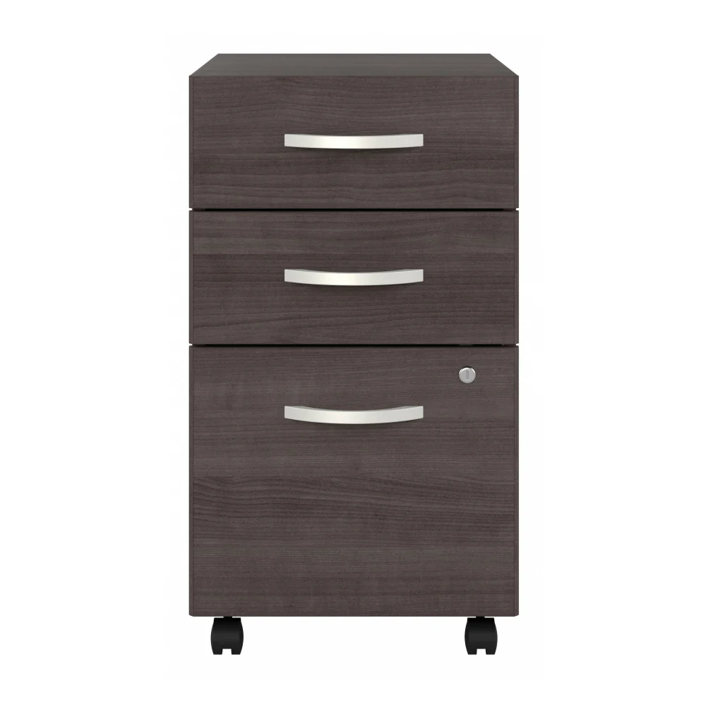 Studio A 3 Drawer Mobile File Cabinet - Assembled - Image 3