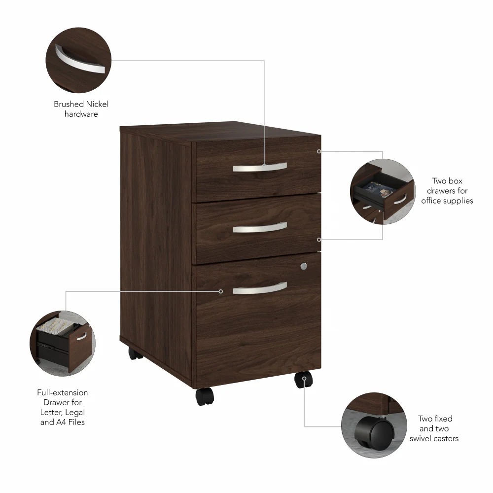 Studio C 3 Drawer Mobile File Cabinet - Image 51
