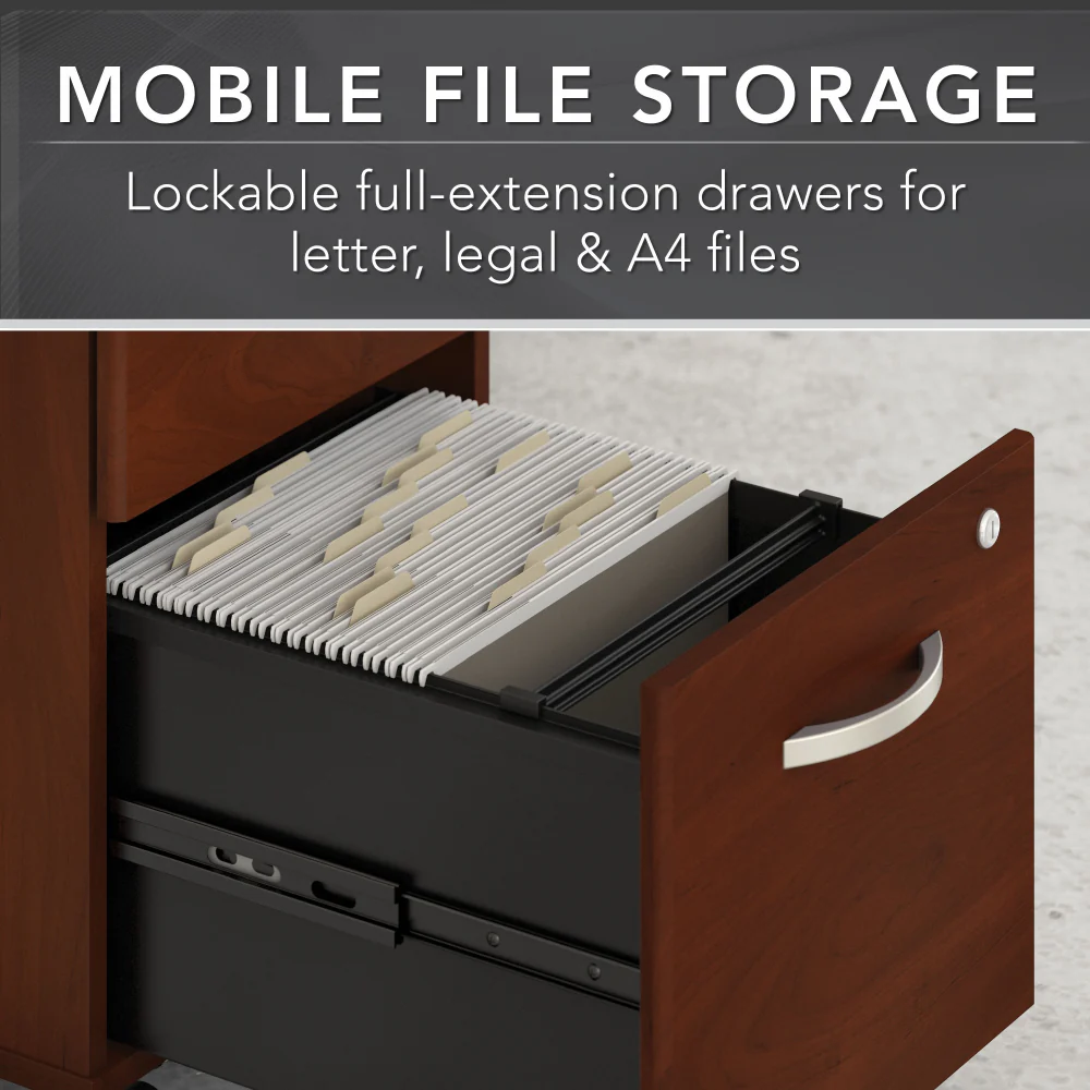 Studio C 3 Drawer Mobile File Cabinet - Image 6