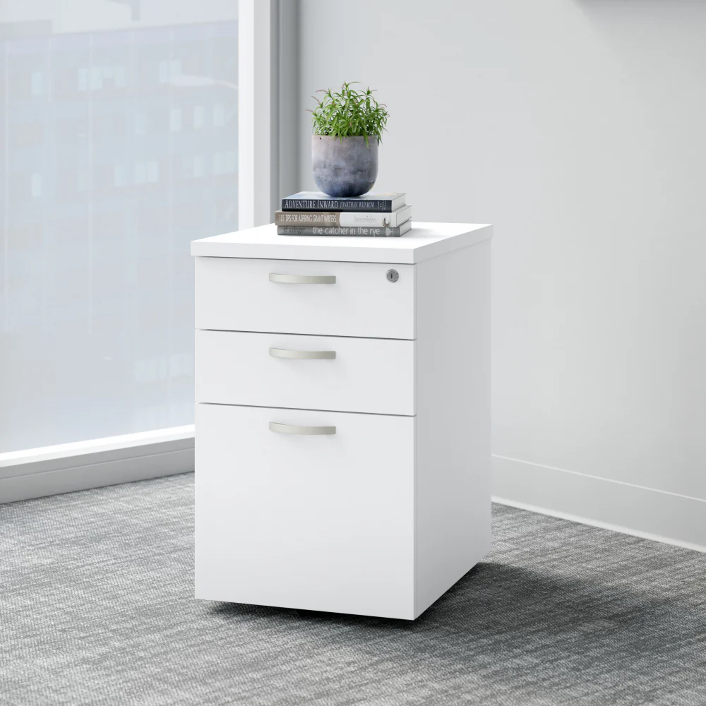 Easy Office 3 Drawer Mobile File Cabinet - Image 15