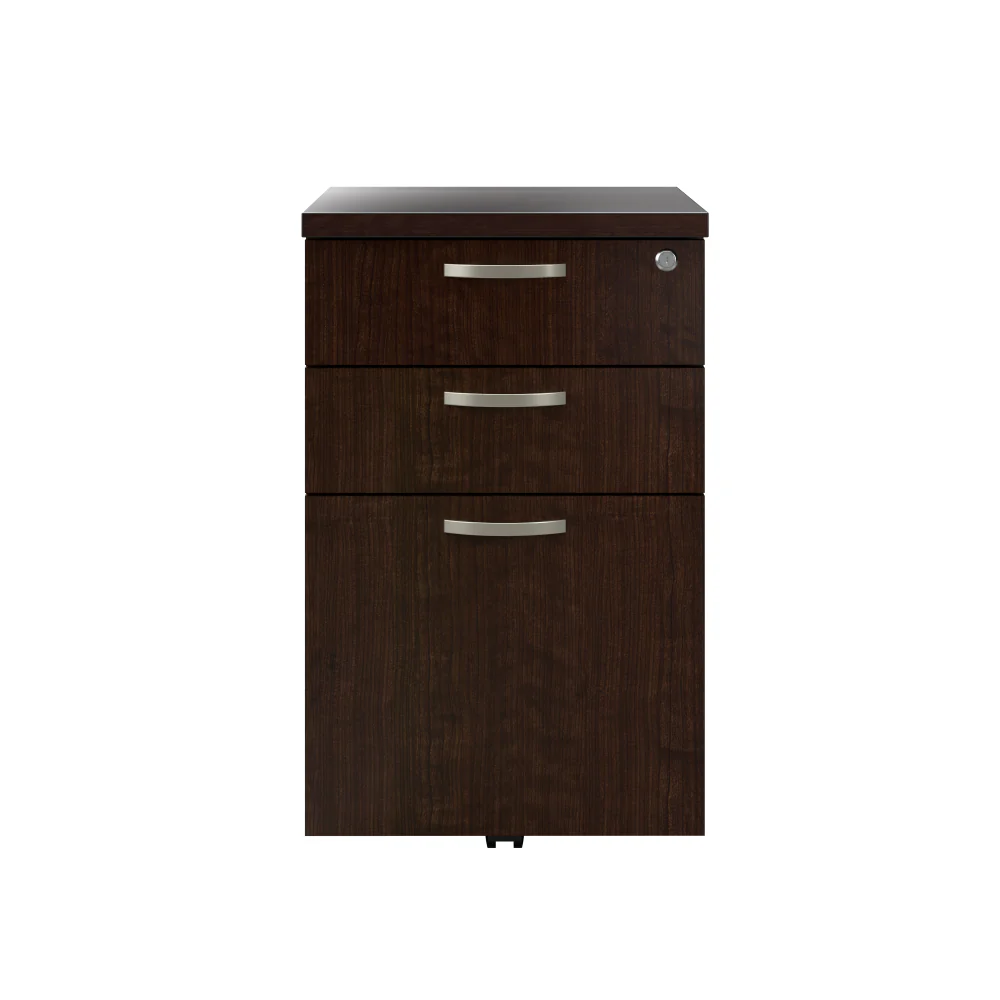 Easy Office 3 Drawer Mobile File Cabinet - Image 3