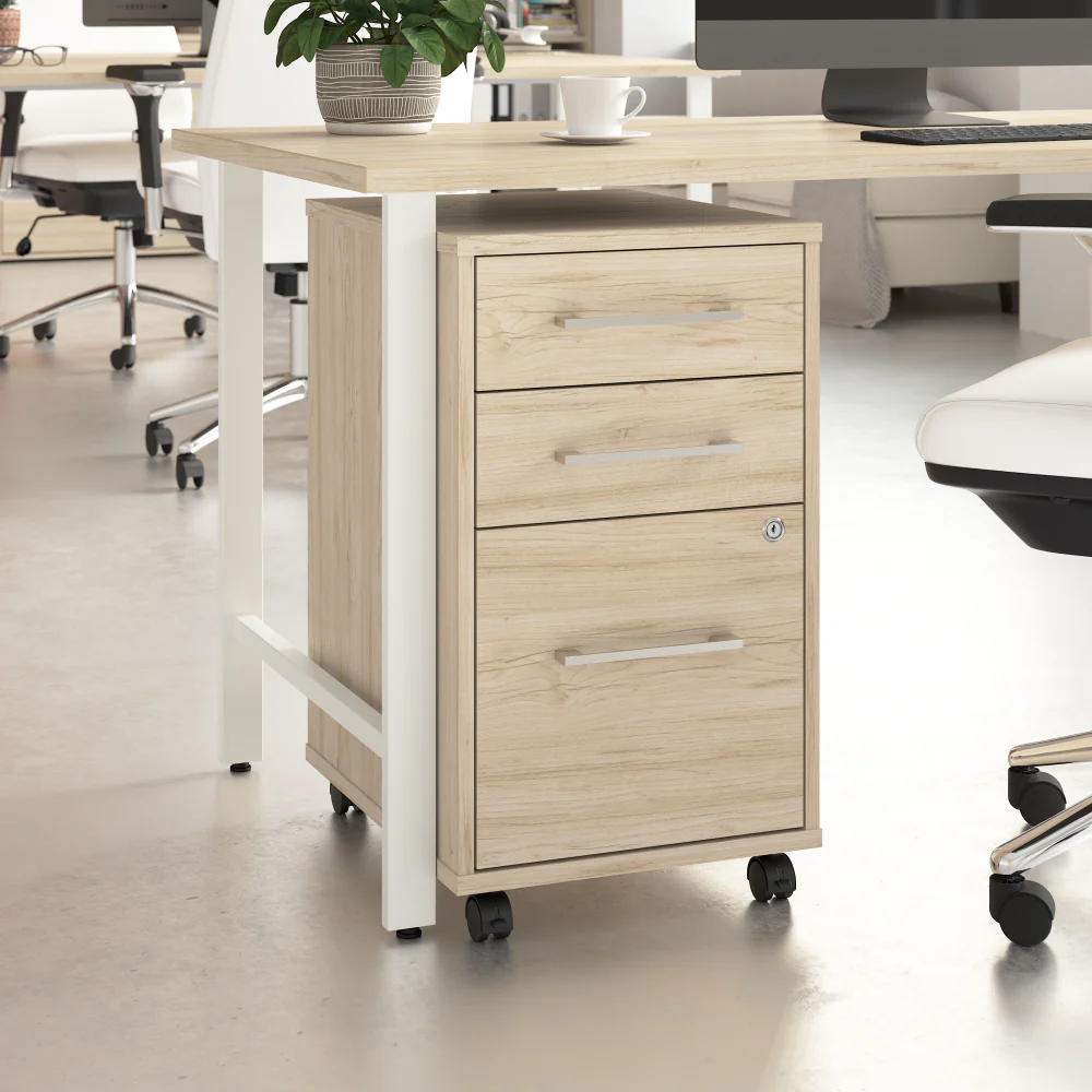Hustle 3 Drawer Mobile File Cabinet - Image 18