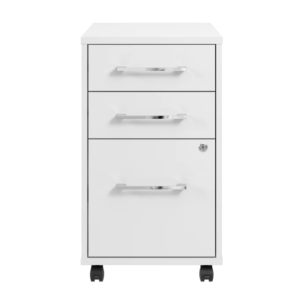 Hustle 3 Drawer Mobile File Cabinet - Image 3