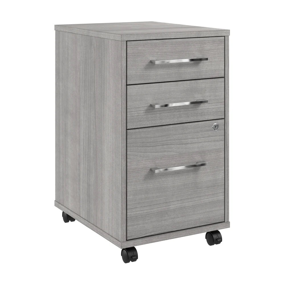 Hustle 3 Drawer Mobile File Cabinet - Image 9