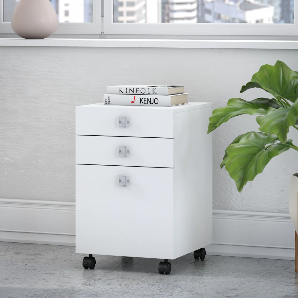 Echo 3 Drawer Mobile File Cabinet - Image 16