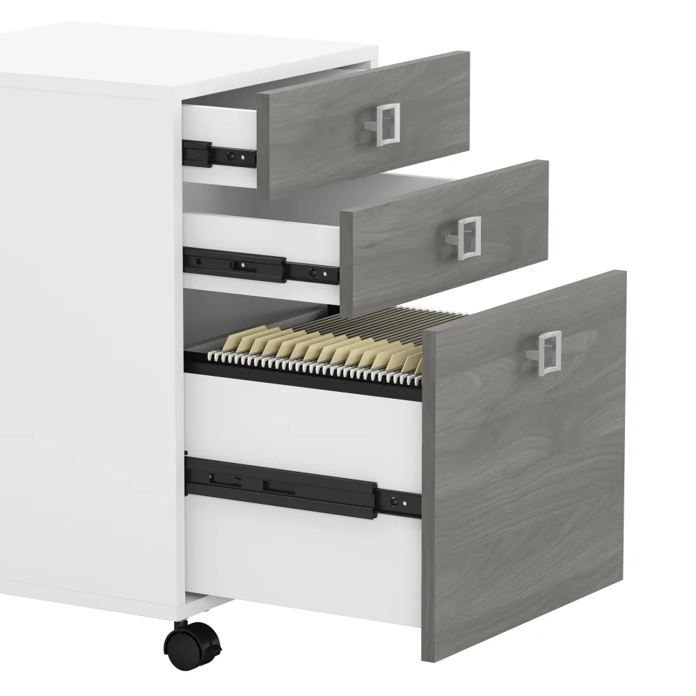 Echo 3 Drawer Mobile File Cabinet - Image 25