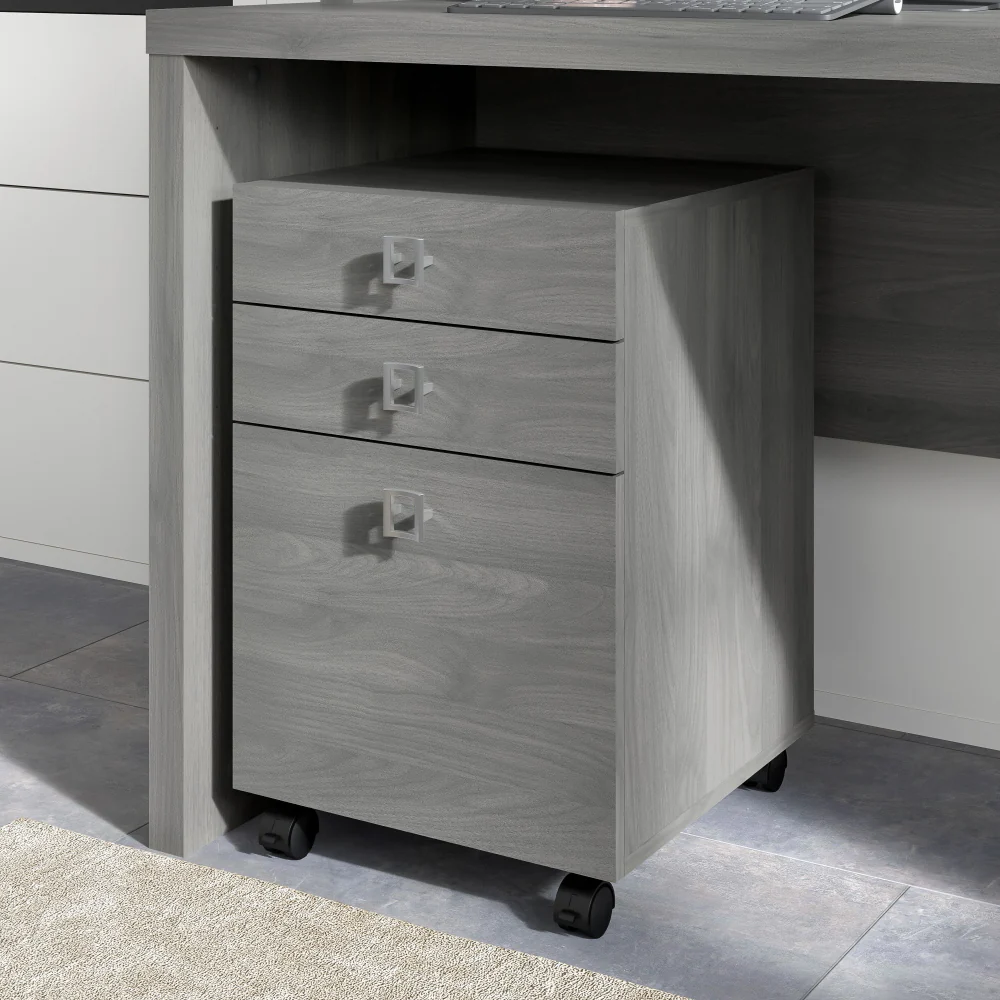 Echo 3 Drawer Mobile File Cabinet - Image 8