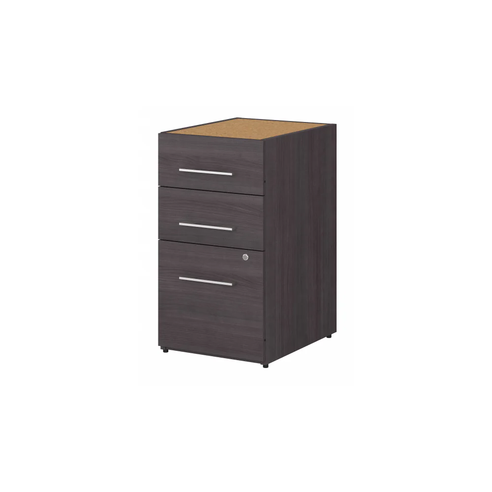 Office 500 16W 3 Drawer File Cabinet - Assembled - Image 7