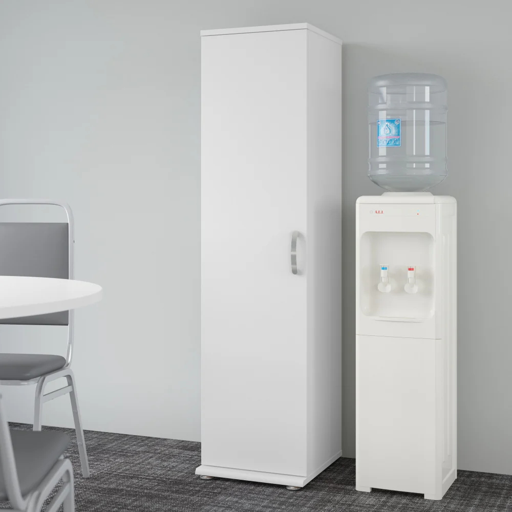 Universal Tall Narrow Storage Cabinet with Door and Shelves - Image 16