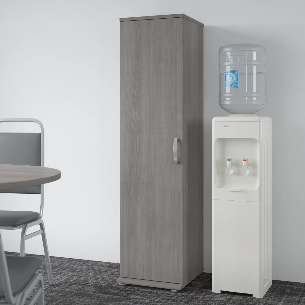 Universal Tall Narrow Storage Cabinet with Door and Shelves - Image 9