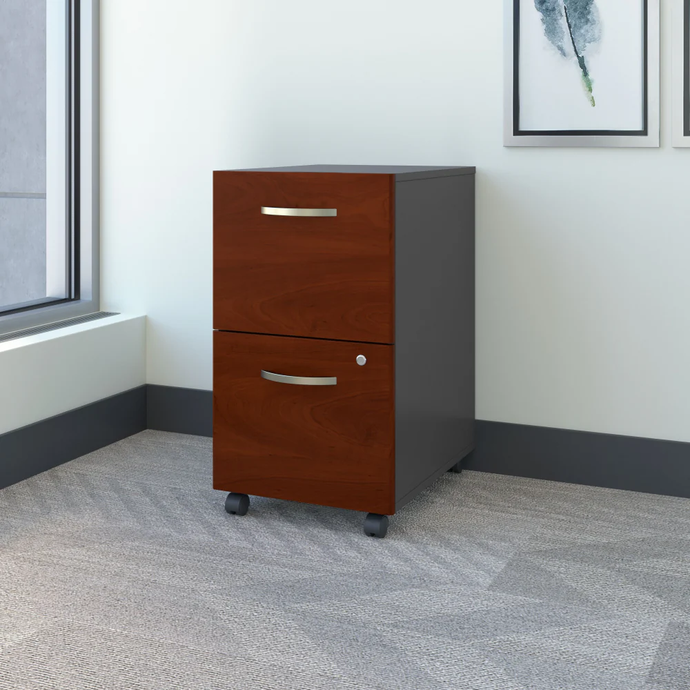Series C 2 Drawer Mobile File Cabinet - Assembled - Image 12