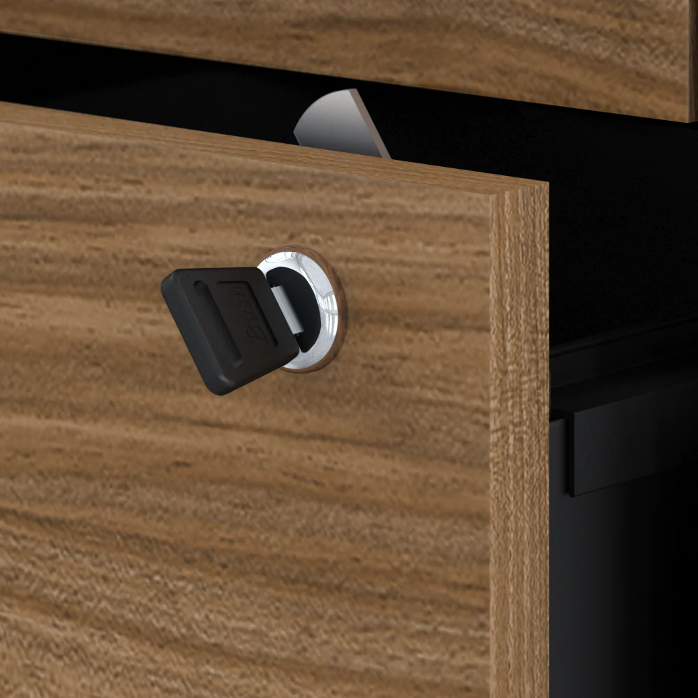 Jamestown 2 Drawer File Cabinet - Assembled - Image 15