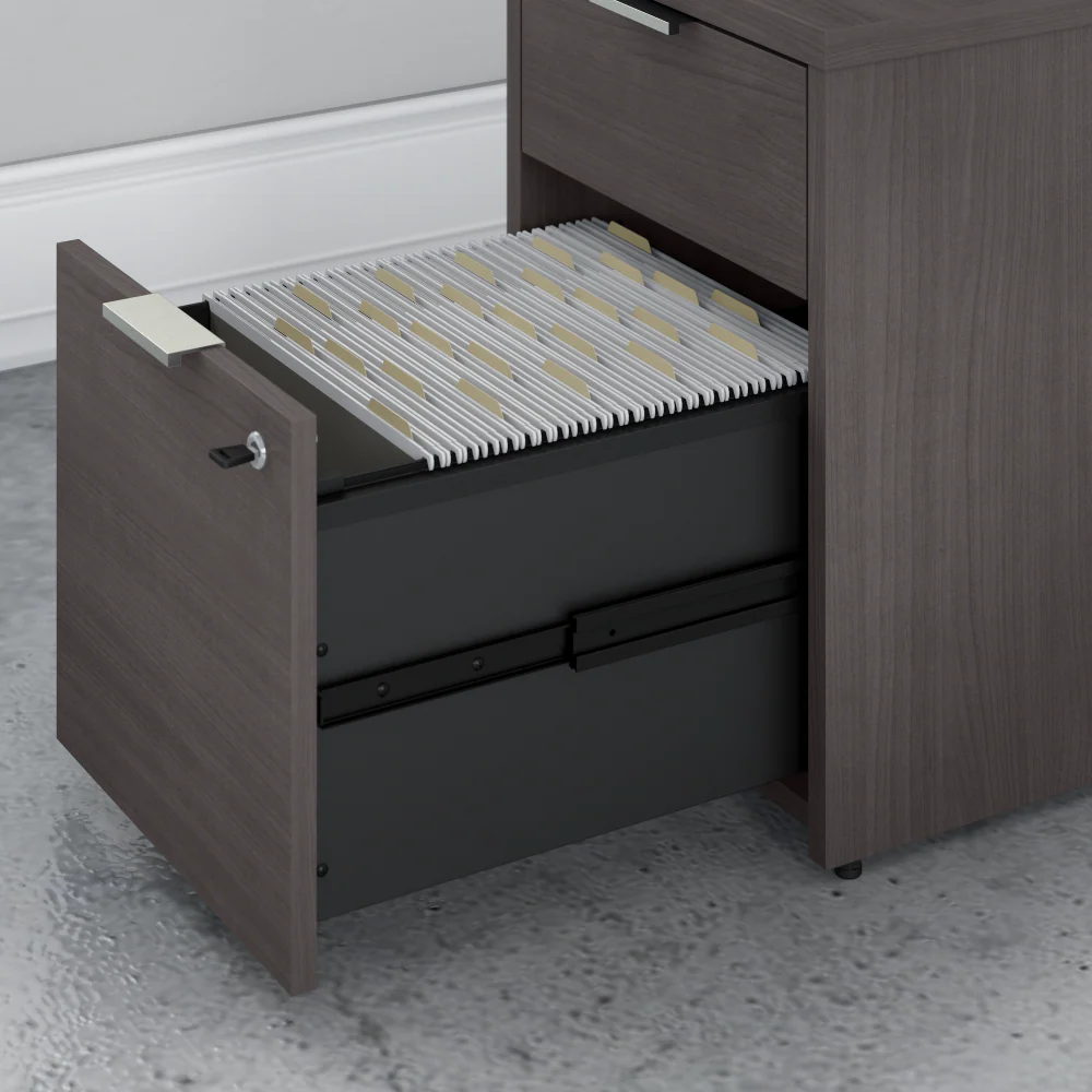 Jamestown 2 Drawer File Cabinet - Assembled - Image 4