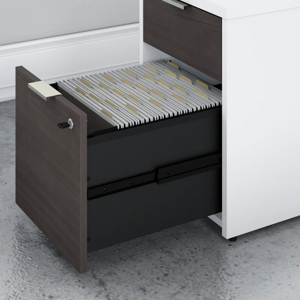 Jamestown 2 Drawer File Cabinet - Assembled - Image 9
