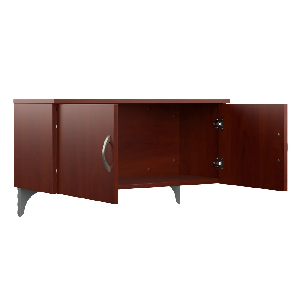 Office in an Hour 2 Person Cubicle Desks with Storage, Drawers, and Organizers - Image 28