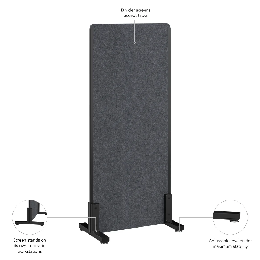 24W x 55H Freestanding Privacy Screen - Image 5