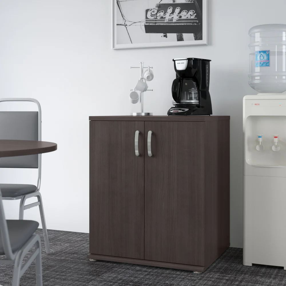 Universal Floor Storage Cabinet with Doors and Shelves - Image 16