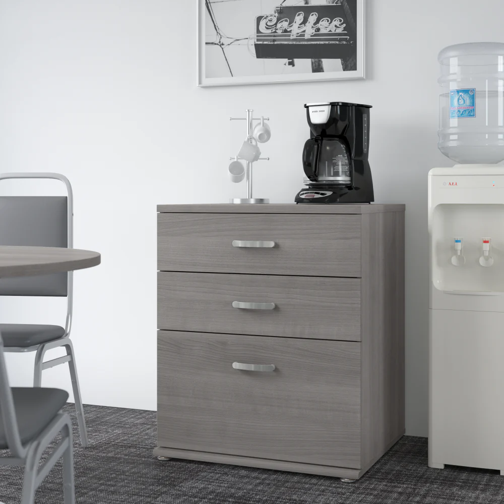 Universal Floor Storage Cabinet with Drawers - Image 16