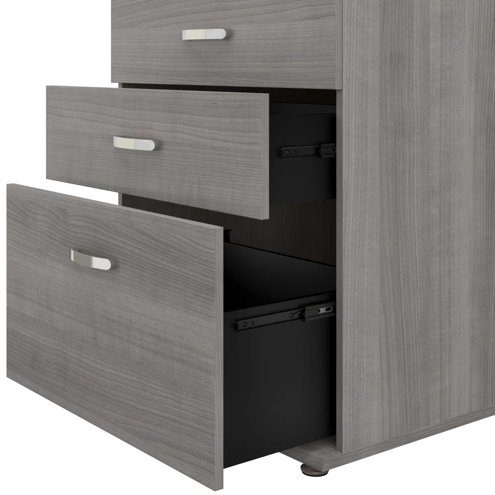 Universal Floor Storage Cabinet with Drawers - Image 18