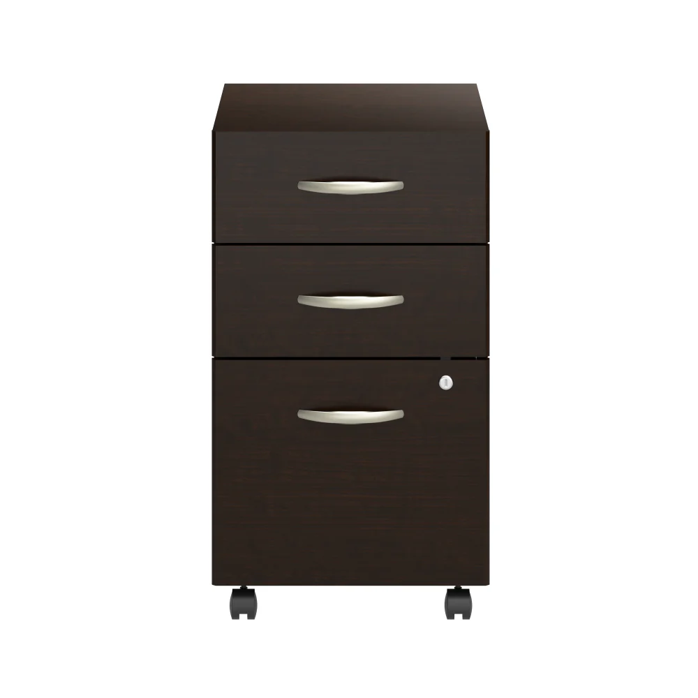 Arrive 3 Drawer Mobile File Cabinet - Assembled - Image 3