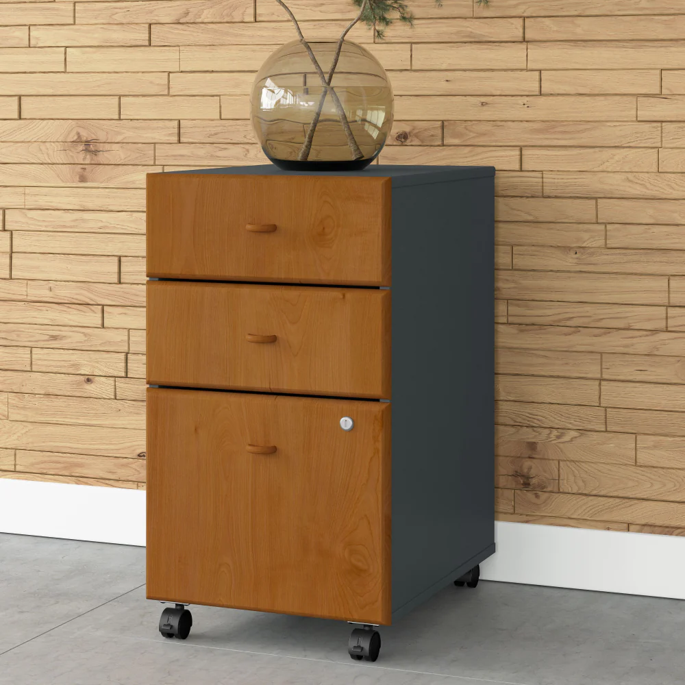 Series A 3 Drawer Mobile File Cabinet - Image 10