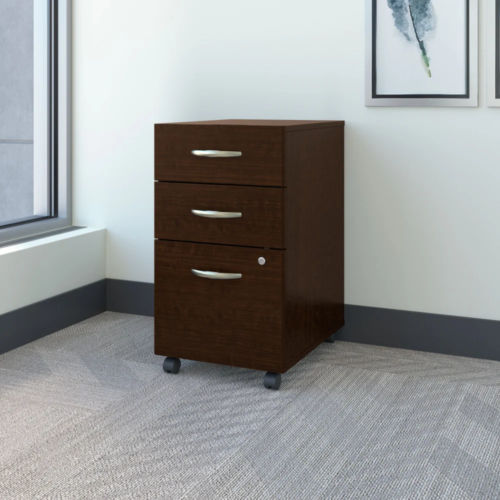 Series C 3 Drawer Mobile File Cabinet - Image 8
