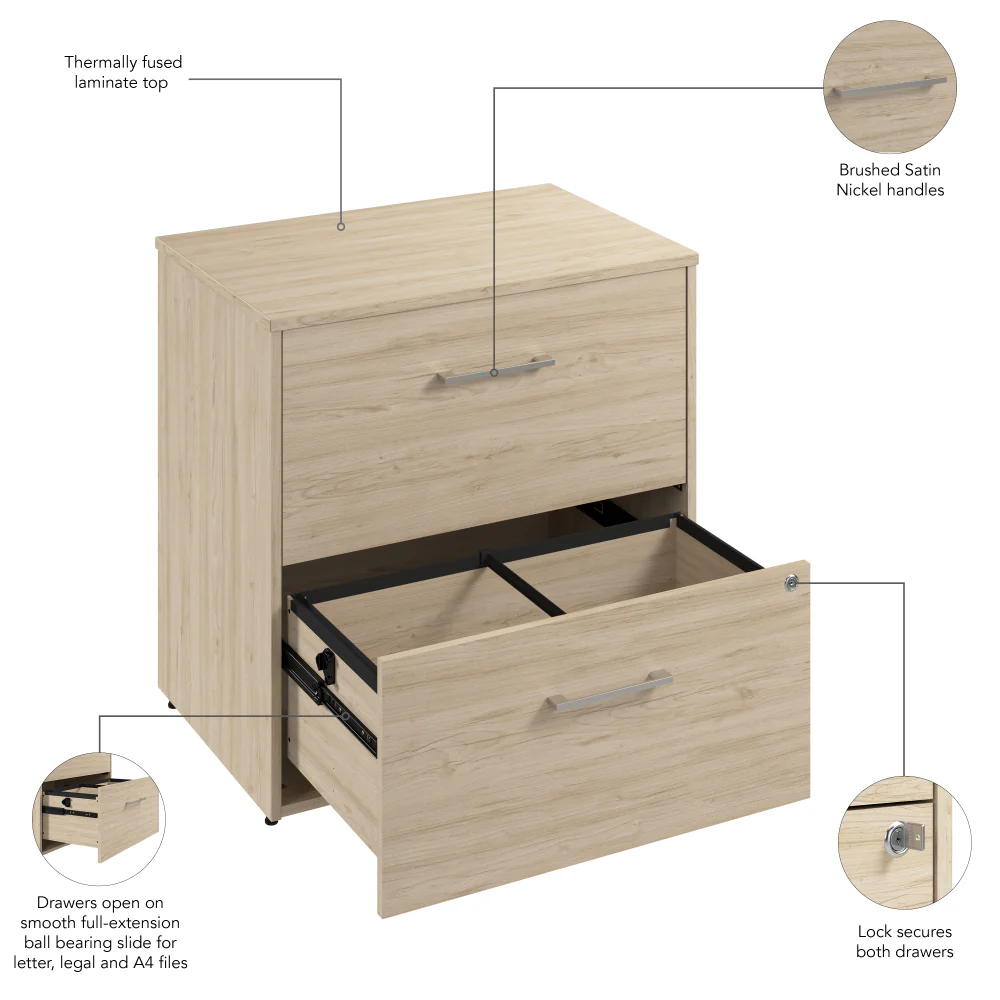 Hustle 2 Drawer Lateral File Cabinet - Image 16