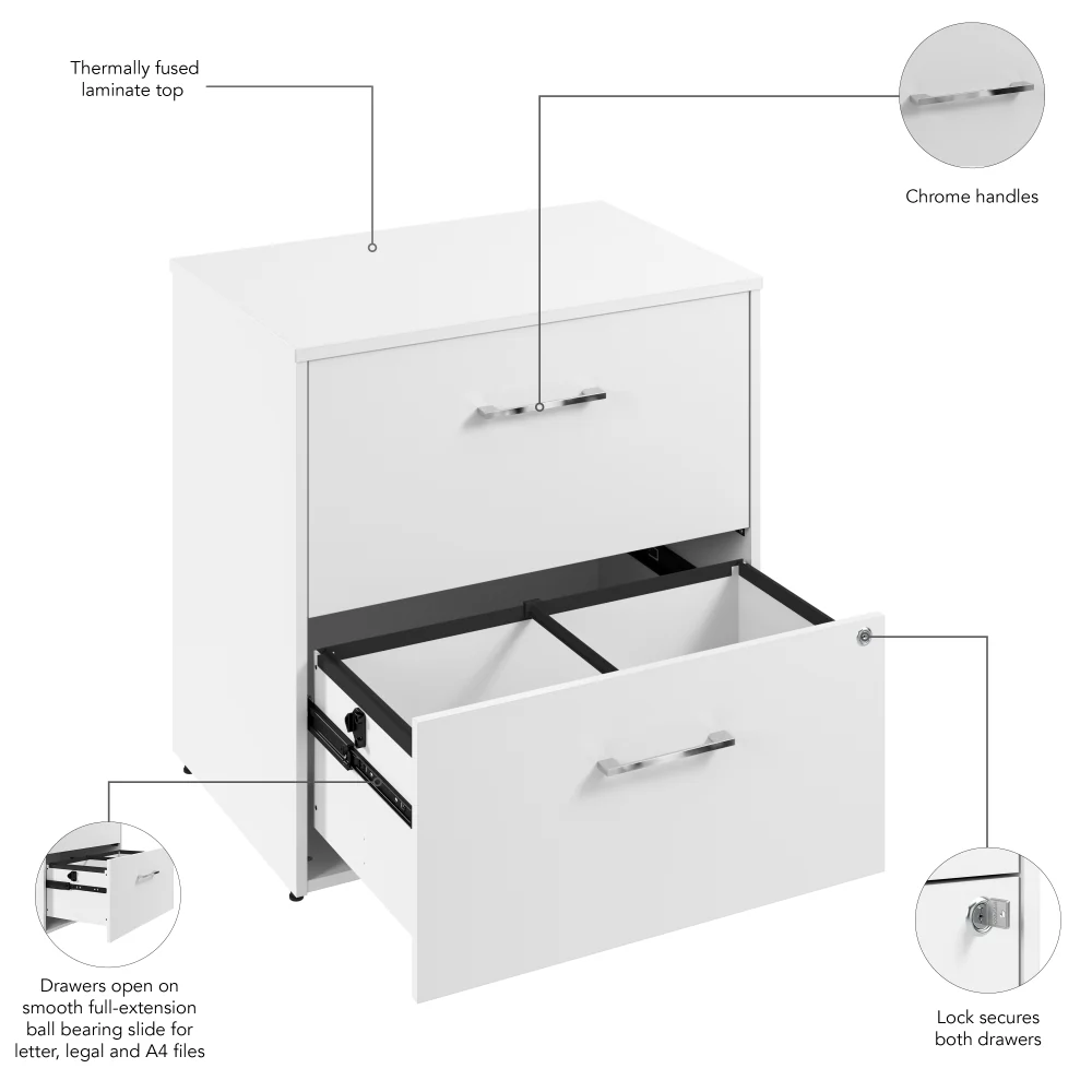 Hustle 2 Drawer Lateral File Cabinet - Image 24