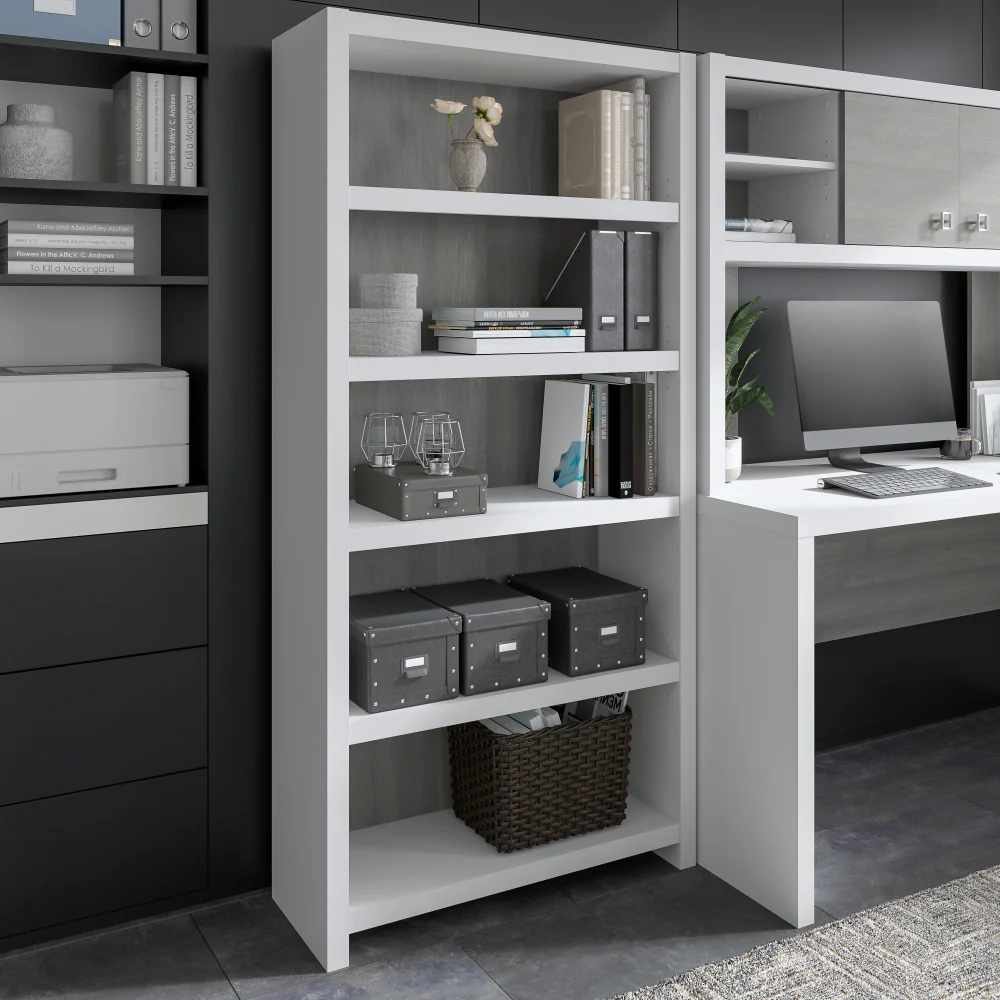Echo 5 Shelf Bookcase - Image 12