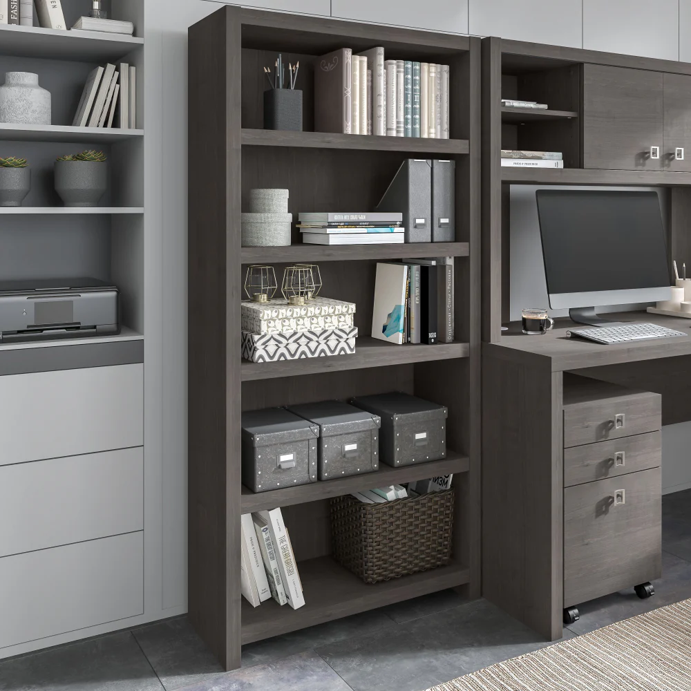 Echo 5 Shelf Bookcase - Image 26