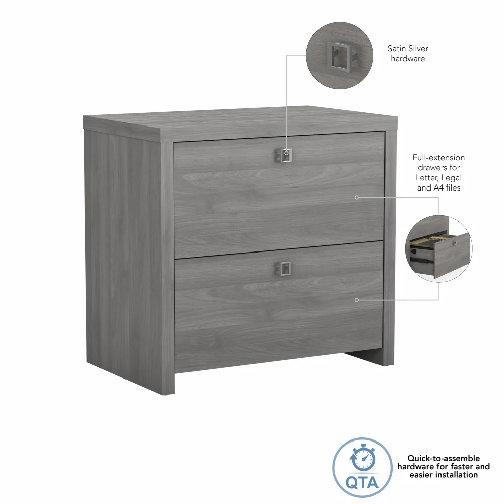 Echo 2 Drawer Lateral File Cabinet - Image 24