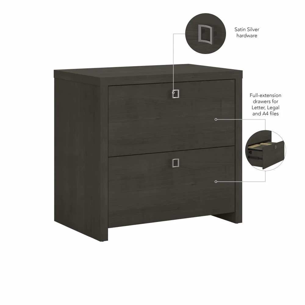 Echo 2 Drawer Lateral File Cabinet - Image 8