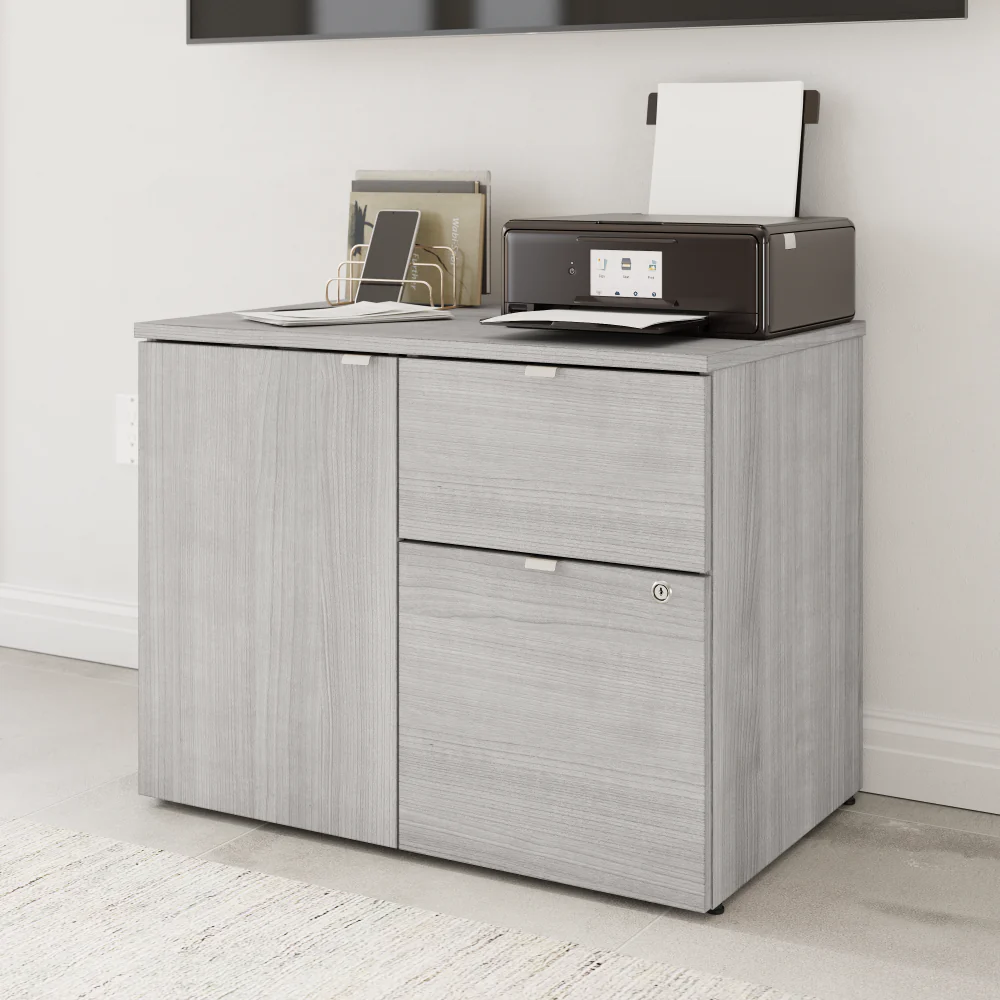 Stratus 30W Office Storage Cabinet with Drawers - Image 2