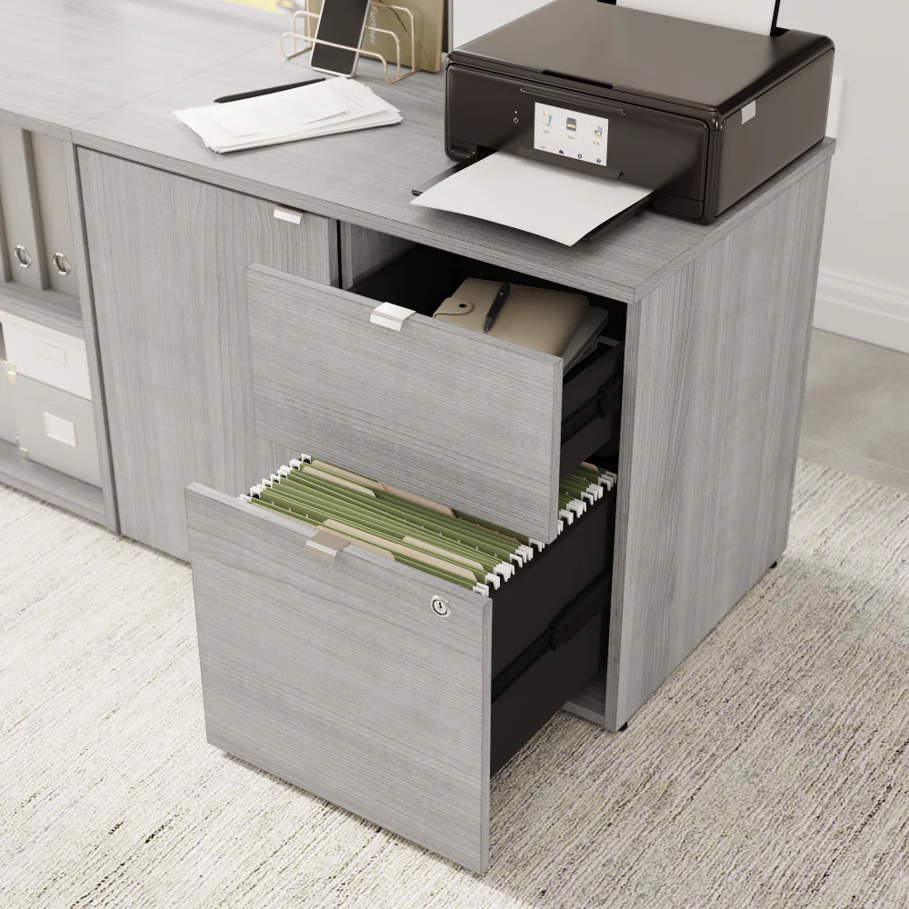 Stratus 30W Office Storage Cabinet with Drawers - Image 4