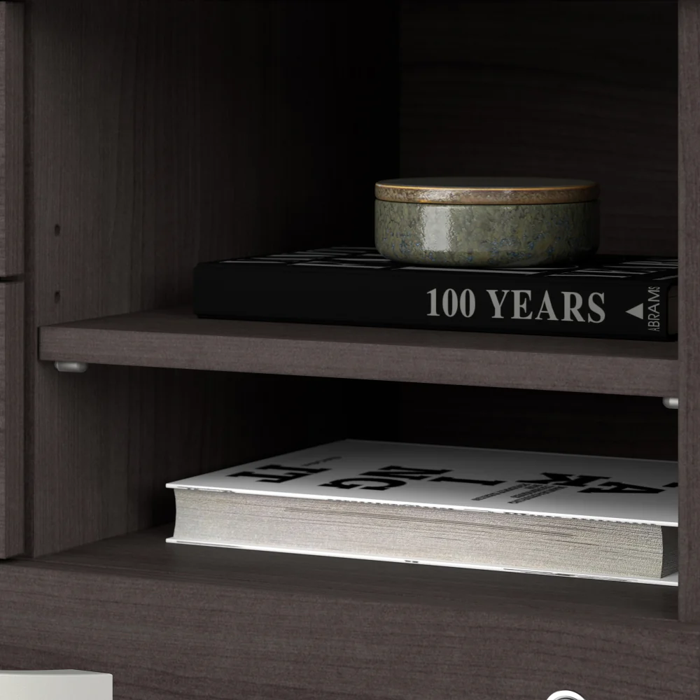 Hybrid Office Storage Cabinet with Drawers and Shelves - Image 20
