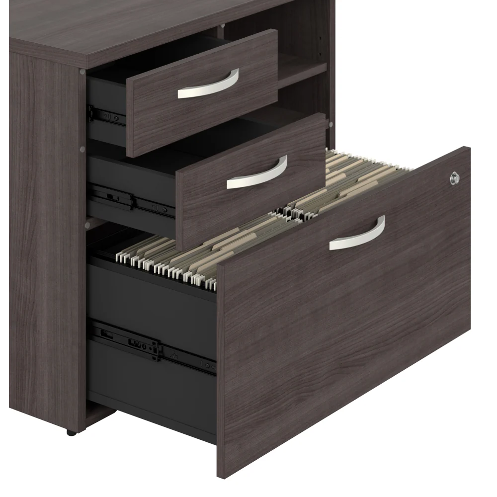 Studio C Office Storage Cabinet with Drawers and Shelves - Image 13