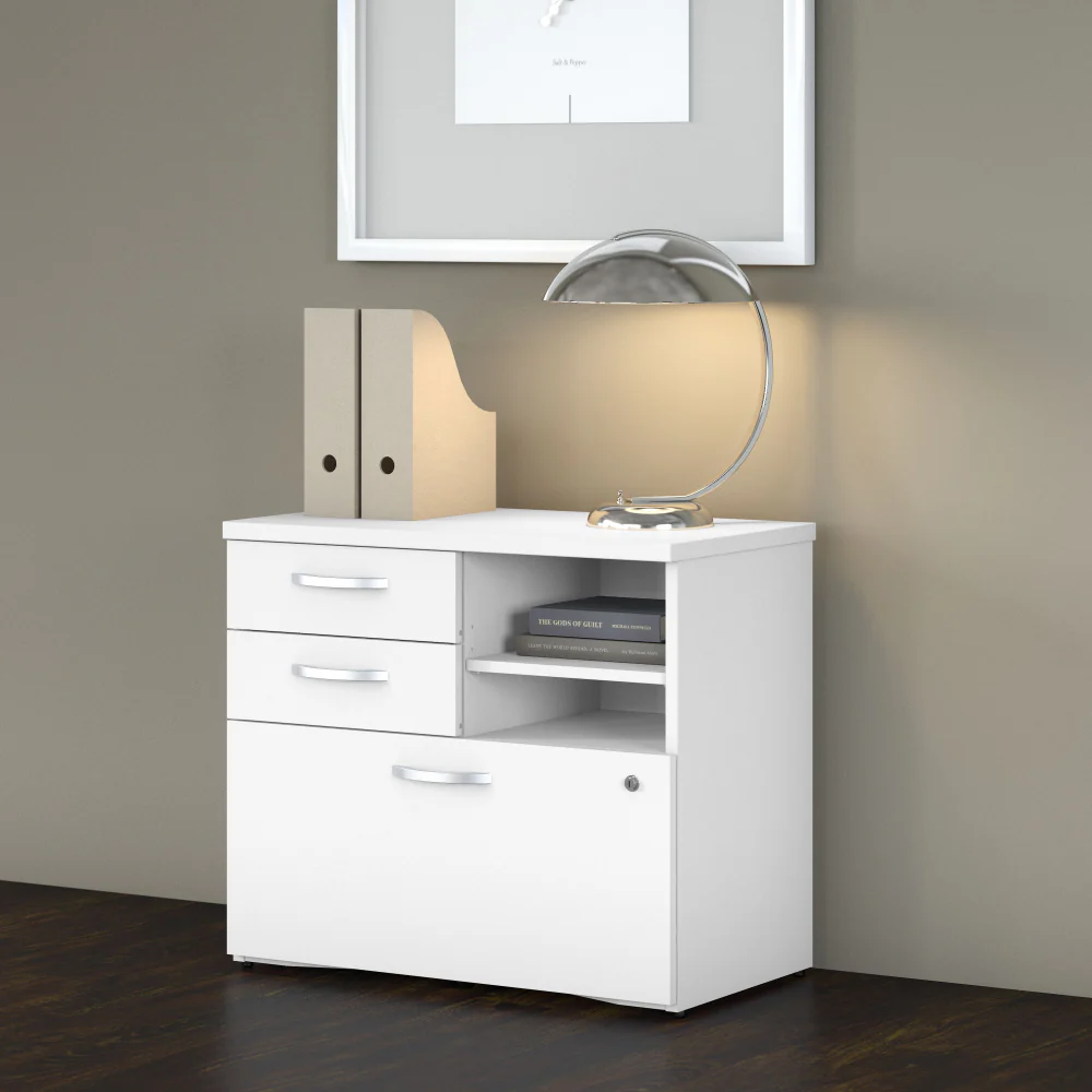 Studio C Office Storage Cabinet with Drawers and Shelves - Image 19
