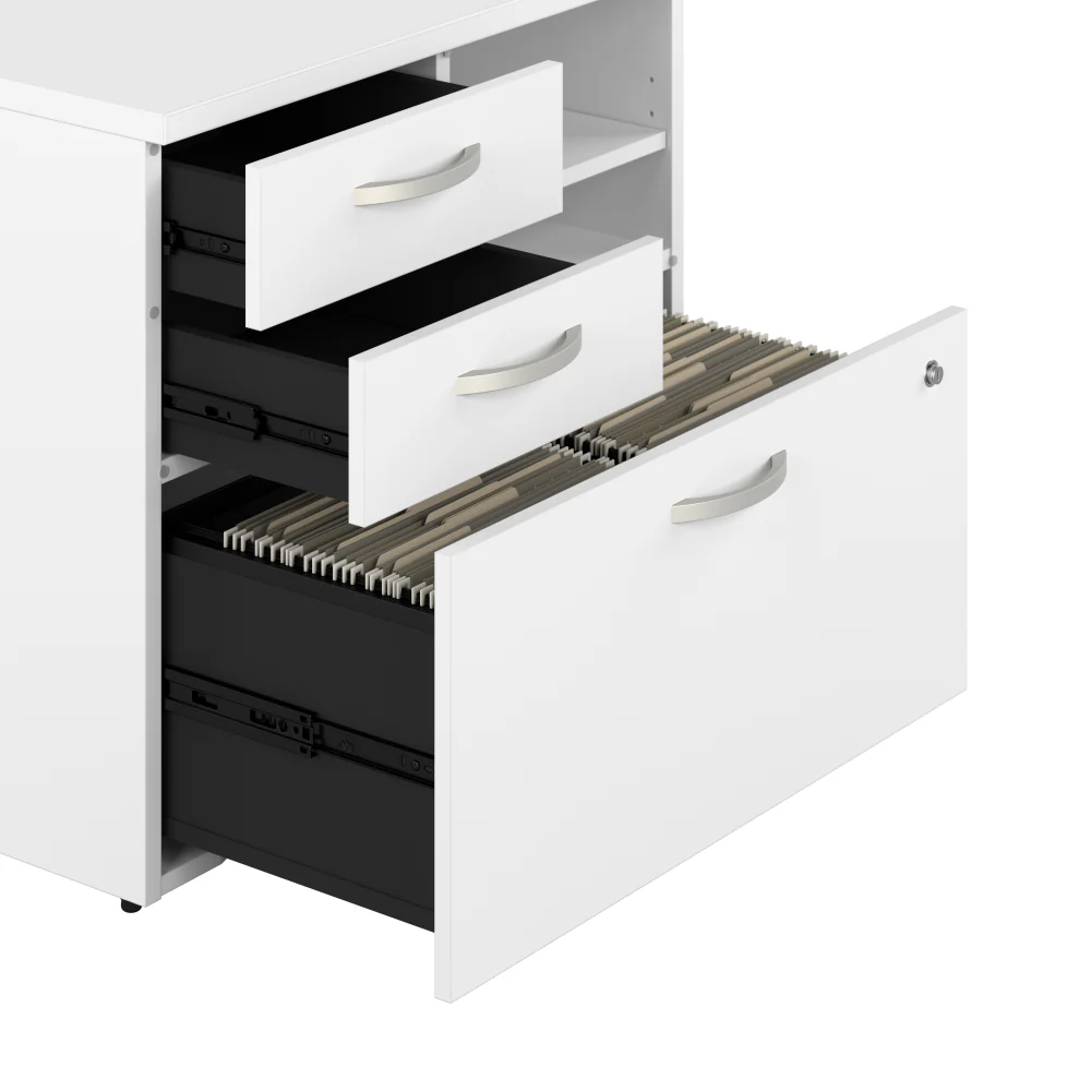 Studio C Office Storage Cabinet with Drawers and Shelves - Image 21